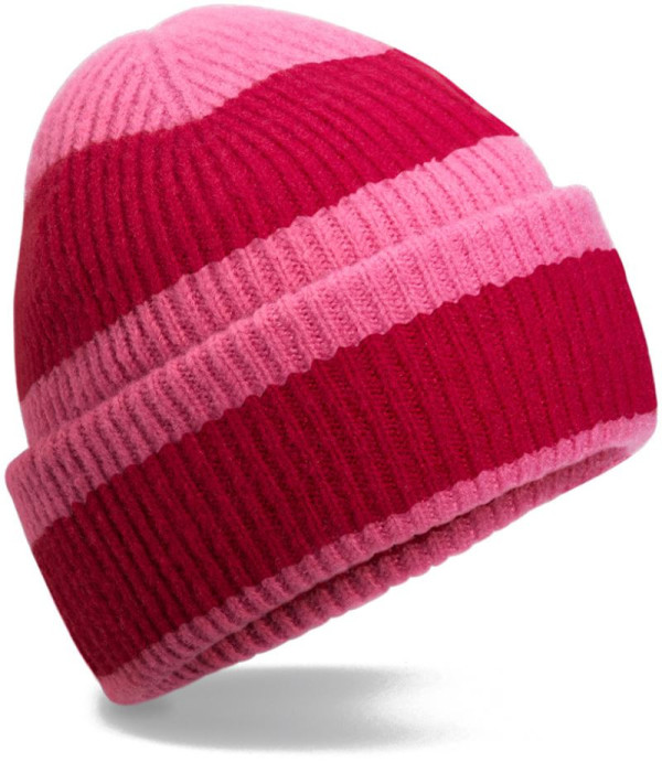 Knitted Hat "Color Block"