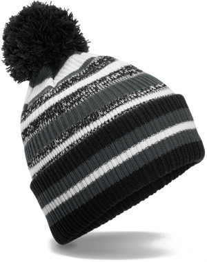 Beanie with Stripes "Fan" - Reklamnepredmety