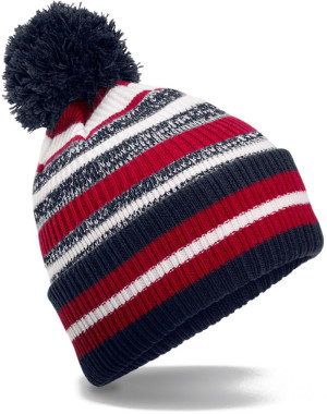 Beanie with Stripes "Fan" - Reklamnepredmety