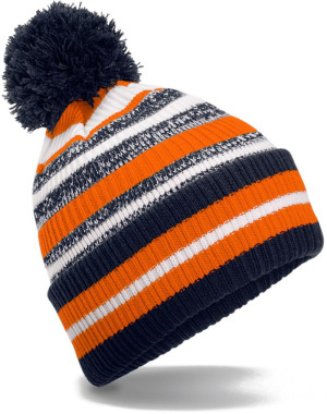 Beanie with Stripes "Fan" - Reklamnepredmety
