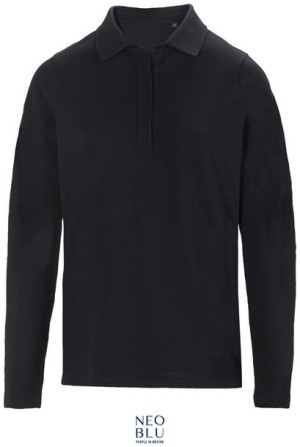 Heavy Ladies' Piqué Polo longsleeve Owen LSL Women - Reklamnepredmety