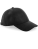CB656 Faux Suede 6 Panel Cap - CB656_Black - variant Ls 1000221835