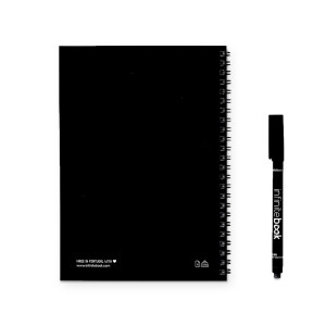 INFINITEBOOK LINED A5. A5 Infinitebook with flexible cover and 15 lined whiteboard pages - Reklamnepredmety