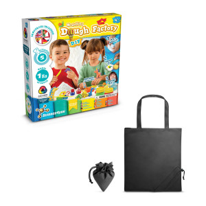 Modeling Dough Factory Kit II. Educational game for children supplied with a folding gift bag 190t - Reklamnepredmety