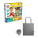 Modeling Dough Factory Kit II. Educational game for children supplied with a folding gift bag 190t - 35801-113 - variant