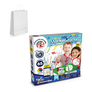 DIY Pen Factory Kit III. The educational game for children comes with a kraft paper gift bag (100gsm) - Reklamnepredmety