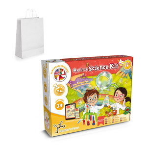 My First Science Kit II. The educational game for children comes with a kraft paper gift bag (100gsm) - Reklamnepredmety