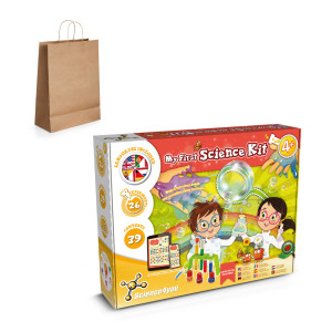 My First Science Kit III. The educational game for children comes with a kraft paper gift bag (115gsm) - Reklamnepredmety