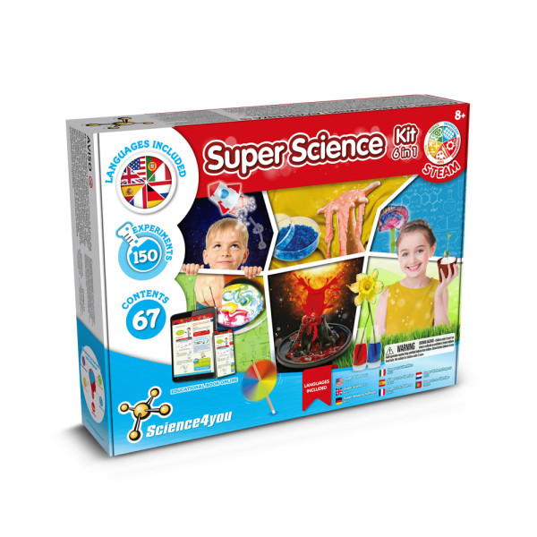6 in 1 Super Science Kit I. Educational game for children