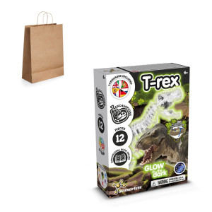Fossil Excavation Kit III. The educational game for children comes with a kraft paper gift bag (115gsm) - Reklamnepredmety