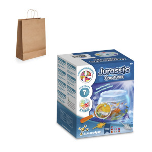 Jurassic Pets Kit II. The educational game for children comes with a kraft paper gift bag (115gsm) - Reklamnepredmety