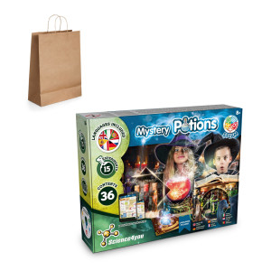 Mystery Potions Kit III. The educational game for children comes with a kraft paper gift bag (115gsm) - Reklamnepredmety