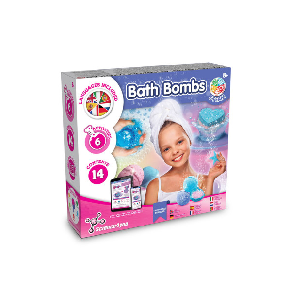 Bath Bombs Kit I. Educational game for children