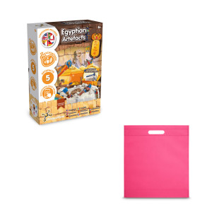 Ancient Egypt Excavation Kit IV. The educational game for children comes with a gift bag made of non-woven fabric (80 g/m²) - Reklamnepredmety