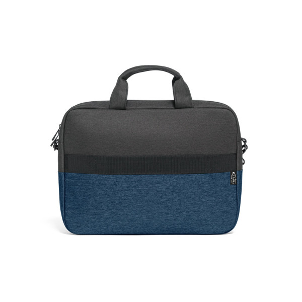 GENOA. Padded 600D High Density Recycled Polyester Laptop Bag 15"