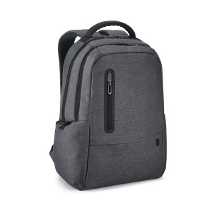 RE-BOSTON. 2-Tone Recycled Nylon Waterproof Laptop Backpack with 210D rPET Compartment - Reklamnepredmety