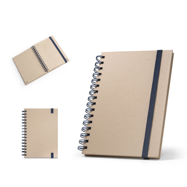 PROUST. A5 notebook with rings and sugar cane paper with lined pages