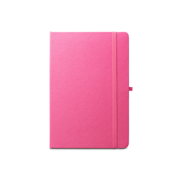 ANNE. A5 notebook made of 100% rPET with lined pages