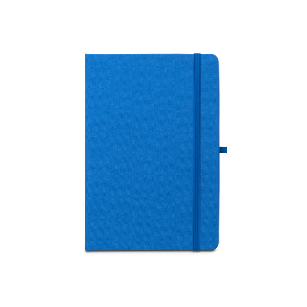 ANNE. A5 notebook made of 100% rPET with lined pages