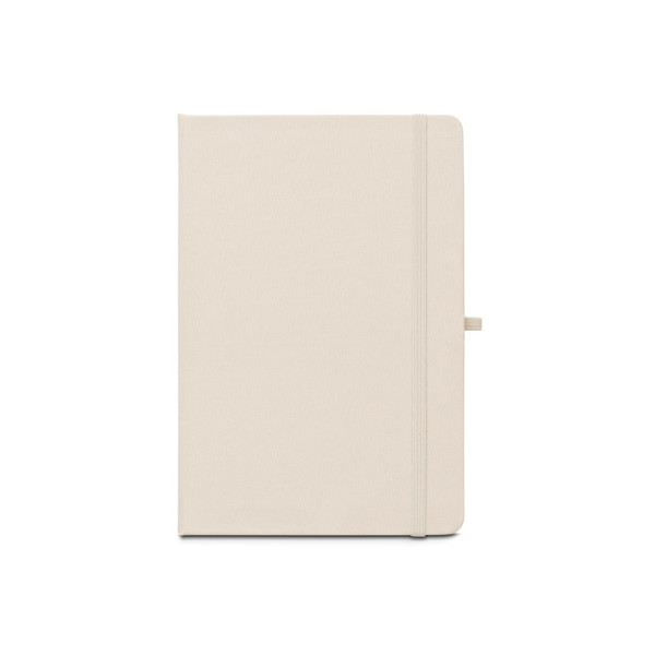 ANNE. A5 notebook made of 100% rPET with lined pages