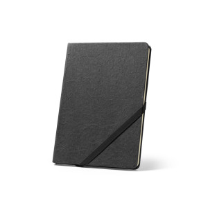HUXLEY. A5 notebook with lined pages FSC™ ivory color - Reklamnepredmety