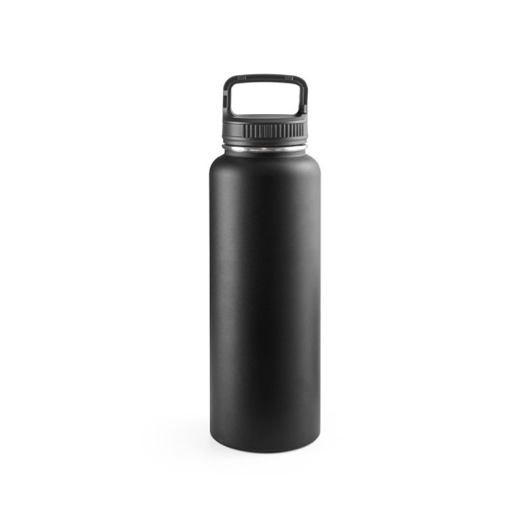 SINNER. Bottle made of 90% recycled stainless steel with a large capacity of up to 1200 ml
