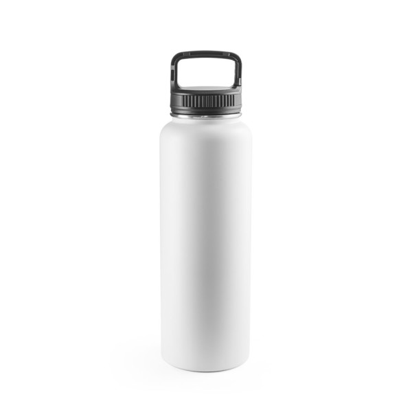 SINNER. Bottle made of 90% recycled stainless steel with a large capacity of up to 1200 ml