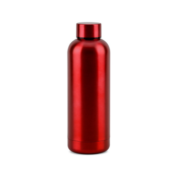 ODIN METALLIC. Bottle made of 90% recycled stainless steel 550 mL