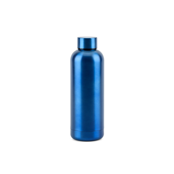 ODIN METALLIC. Bottle made of 90% recycled stainless steel 550 mL