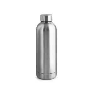ODIN METALLIC. Bottle made of 90% recycled stainless steel 550 mL - Reklamnepredmety