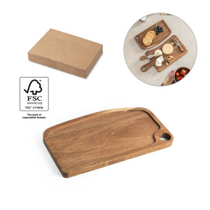 CAPER. Acacia wood board - Reklamnepredmety