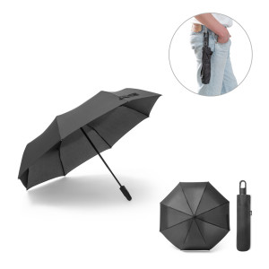 GUSTAVO. Pongee umbrella rPET 190T with automatic opening and closing - Reklamnepredmety