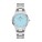 Watch Iconic Link Silver&Pastel-blue D32