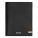Money wallet Vertical flap Iconic Black