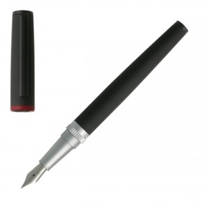 Fountain pen Gear Black - Reklamnepredmety