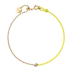 ICE-Jewellery-Diamond bracelet-Half chain-Yellow - Reklamnepredmety