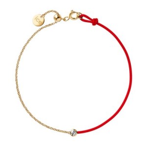 ICE-Jewellery-Diamond bracelet-Half chain-Red - Reklamnepredmety