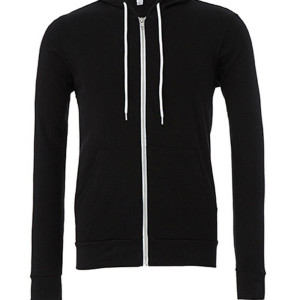 CV3739 Unisex Zip-Up Poly-Cotton Fleece Hoodie - Reklamnepredmety