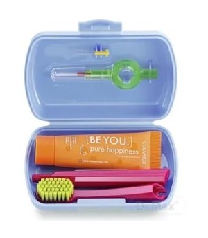 Curaprox travel set, blue - Reklamnepredmety