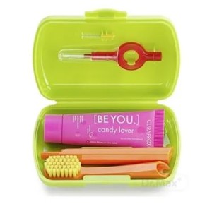 Curaprox travel set, green - Reklamnepredmety