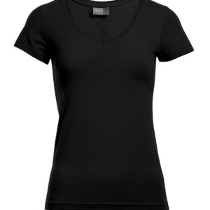 E3086 Women´s Slim Fit V-Neck-T - Reklamnepredmety