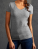 E3086 Women´s Slim Fit V-Neck-T - E3086_Sports-Grey-(Heather) - variant Ls 1000049202