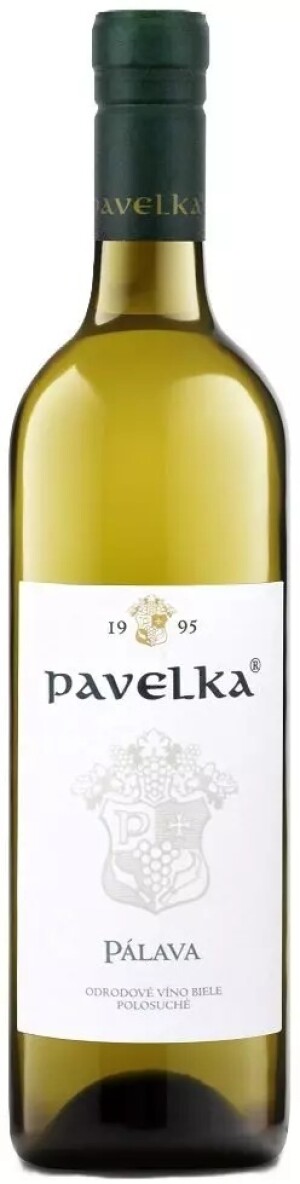 Pavelka Pálava, white, semi-dry