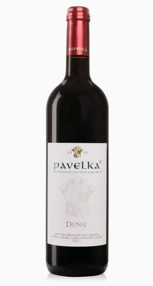 Pavelka Dunaj, red, dry - Reklamnepredmety