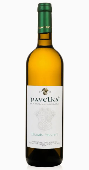Pavelka Gewürztraminer, white, semi-dry - Reklamnepredmety