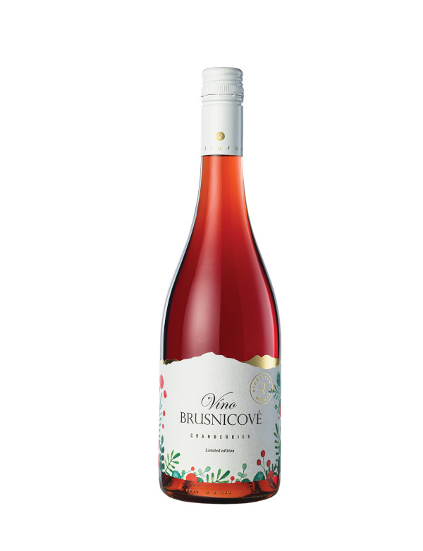 Miluron Cranberry wine, red, semi-sweet