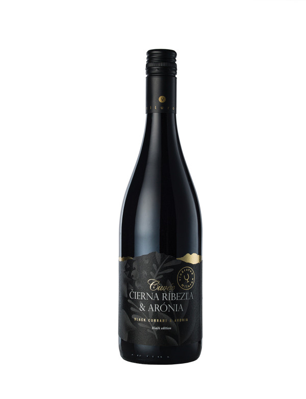 Miluron Cuvée - Blackcurrant & Aronia, red, semi-sweet