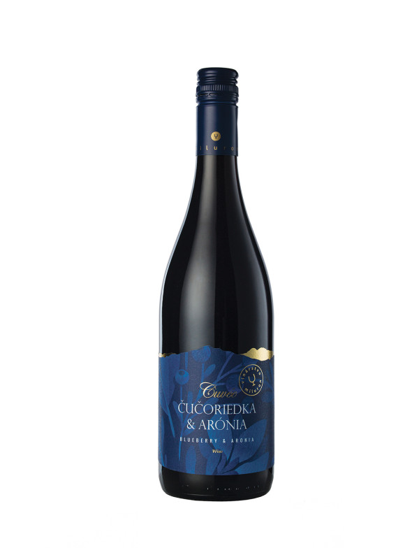 Miluron Cuvée - Blueberry & Aronia, red, semi-sweet