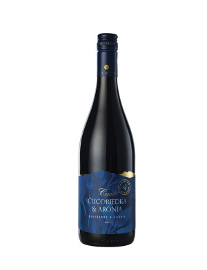Miluron Cuvée - Blueberry & Aronia, red, semi-sweet - Reklamnepredmety