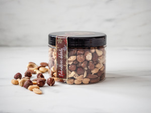 A jar of mixed nuts and peanuts - Reklamnepredmety